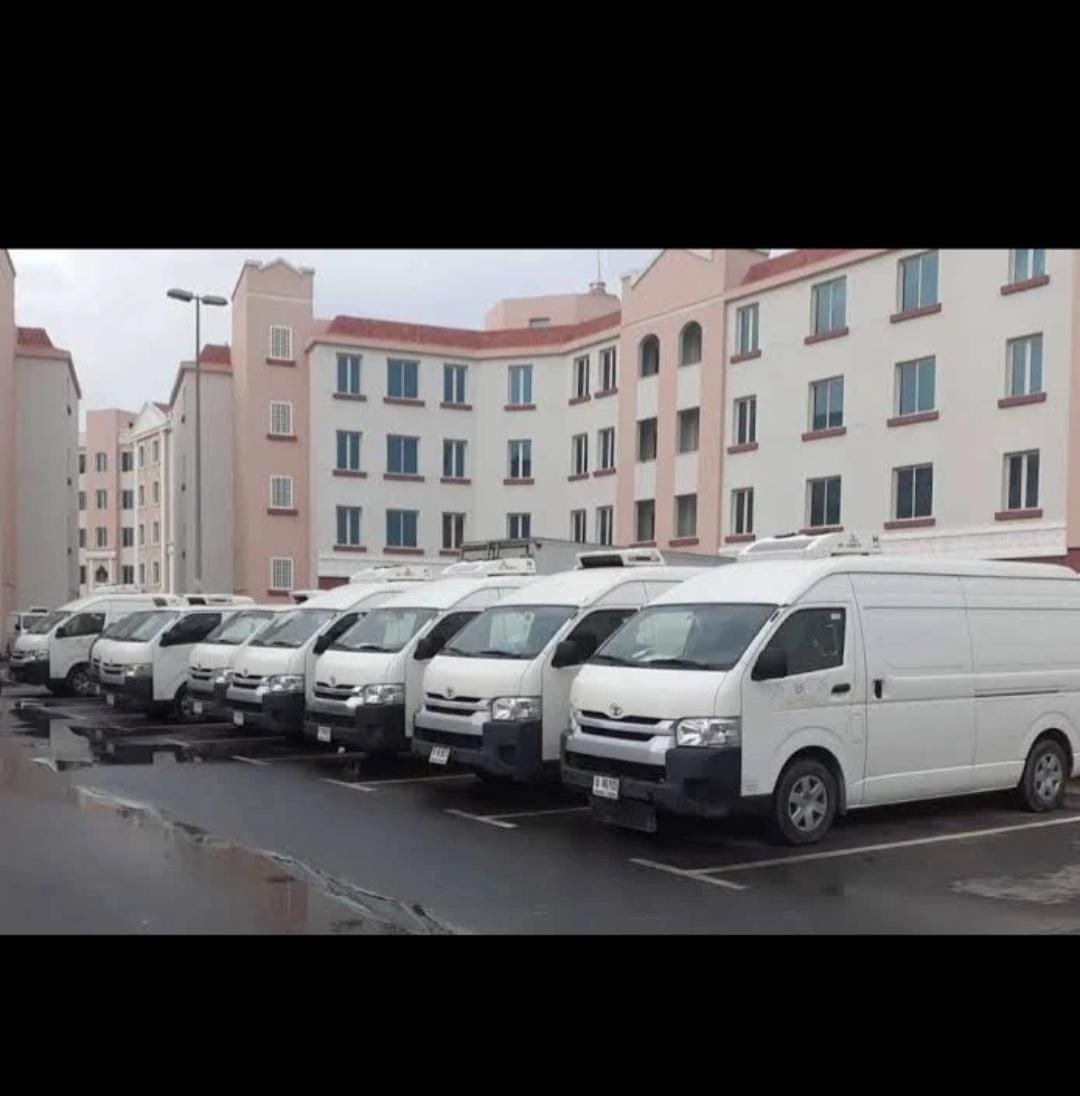 Freezer van Abu Dhabi for smaller frozen deliveries